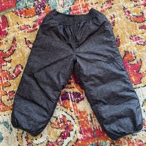 The North Face boys reversible snow pants 2t